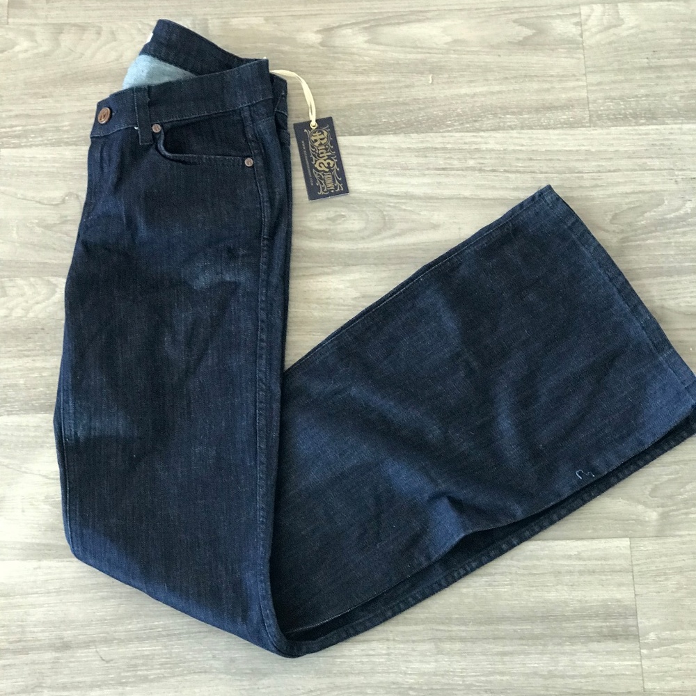 Rich and Skinny Wide Flare Jeans Size 26 NWT
